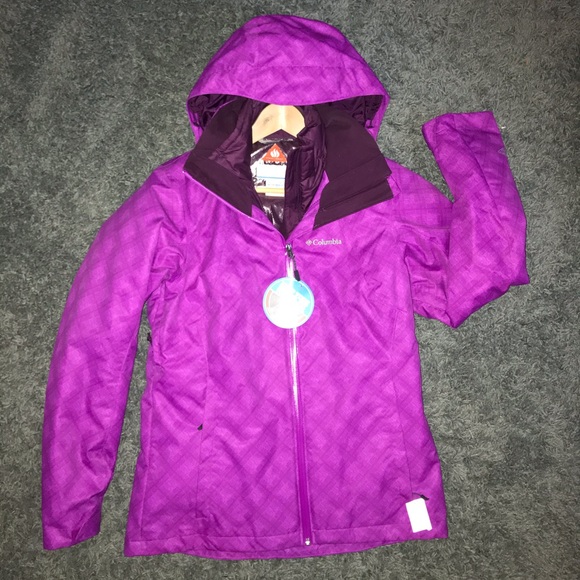 Columbia OmniHeat Interchange Fuchsia Jacket BNWT - Picture 9 of 15